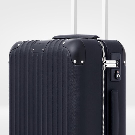 Close-up of Distinct suitcase