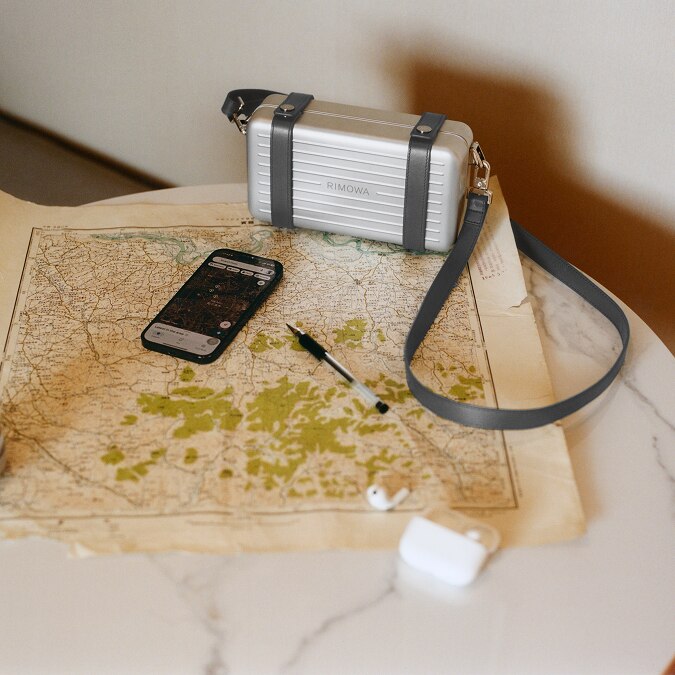 Picture showing RIMOWA products