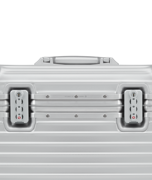 Original Pilot Case | Small Carry-On Suitcase | Silver | RIMOWA Original Pilot Case | Small Carry-On Suitcase | Silver | RIMOWA