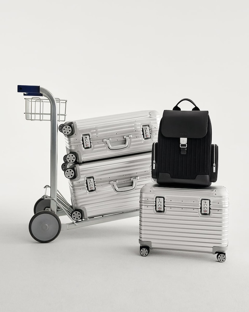 Picture showing RIMOWA products