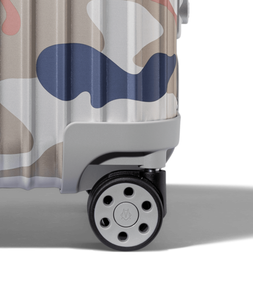 Original Cabin Aluminium Suitcase Pink Camouflage RIMOWA