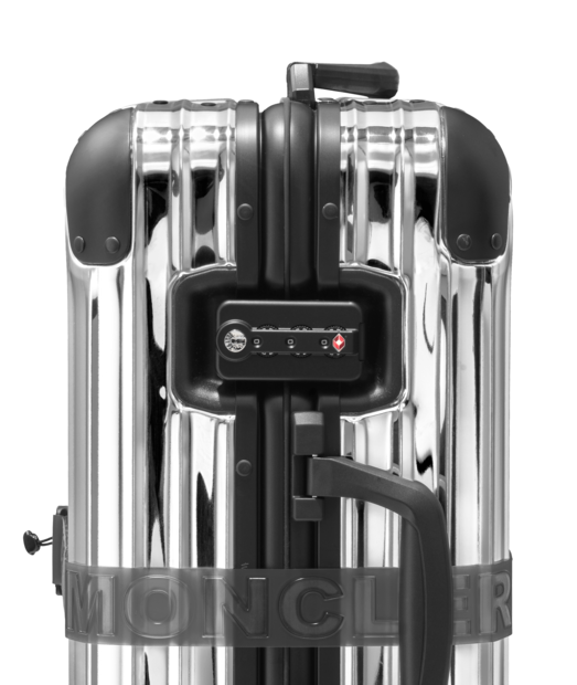 RIMOWA x Moncler Cabin Polished Aluminum Suitcase RIMOWA