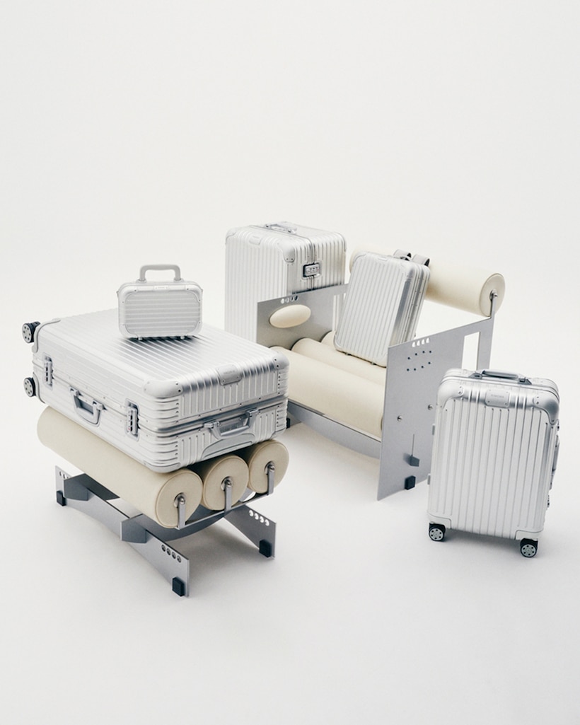 Picture showing RIMOWA products