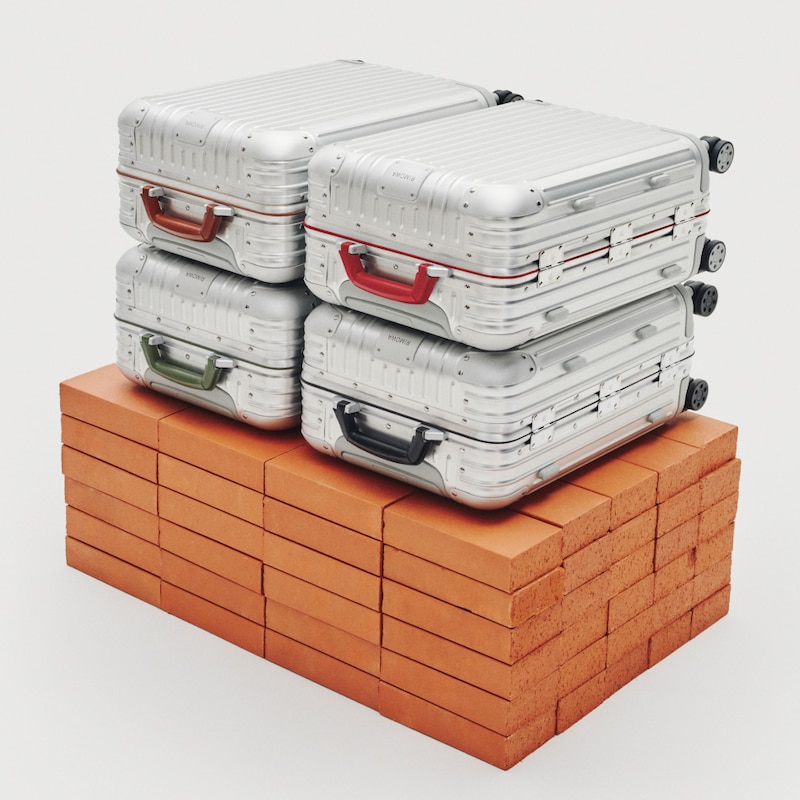 Picture showing RIMOWA products