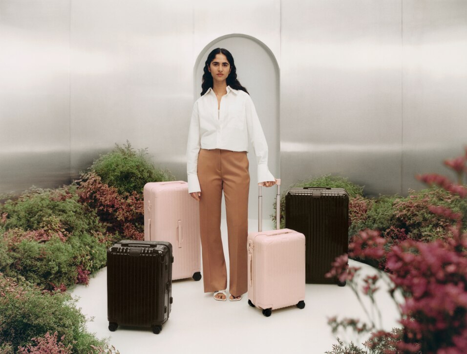 Petal & Cedar Suitcases & Travel Accessories Collection | RIMOWA Petal & Cedar Suitcases & Travel Accessories Collection | RIMOWA