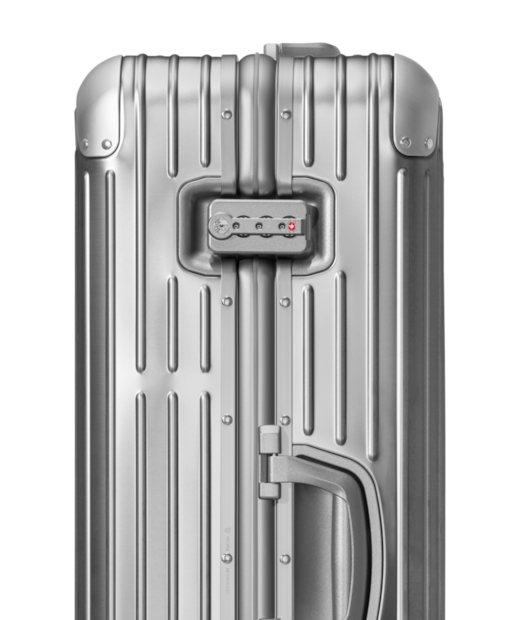 Original Check-In L Aluminum Suitcase, Silver