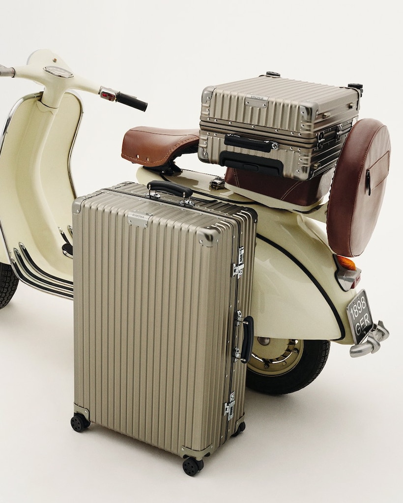 Picture showing RIMOWA products