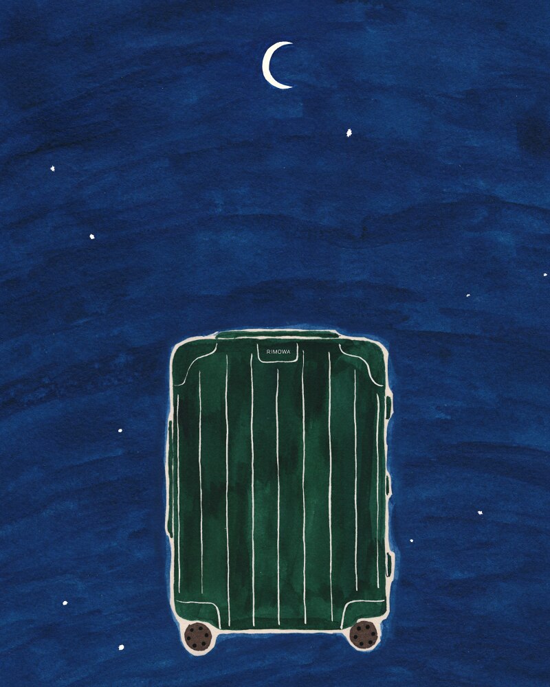 Picture showing RIMOWA products