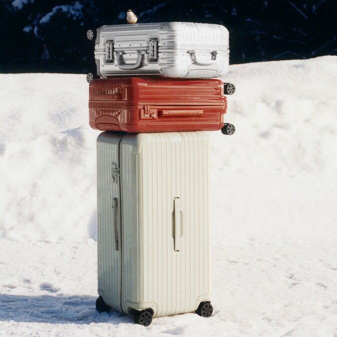 Picture showing RIMOWA products