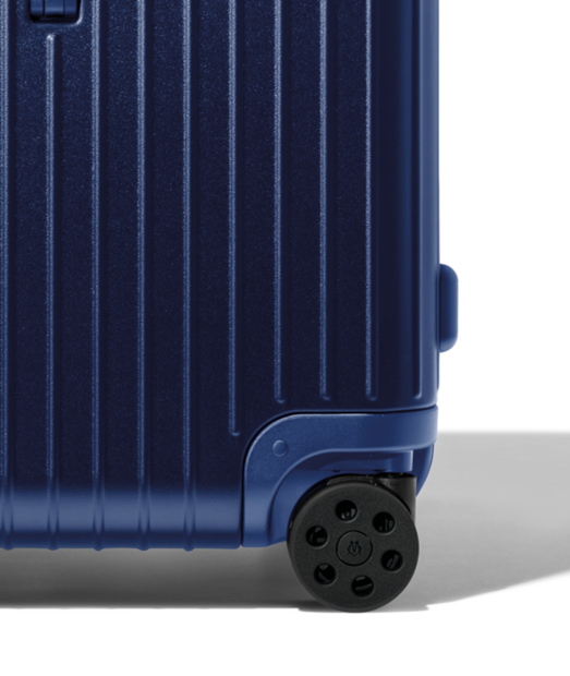 Essential Trunk Plus Large Suitcase, Matte Blue