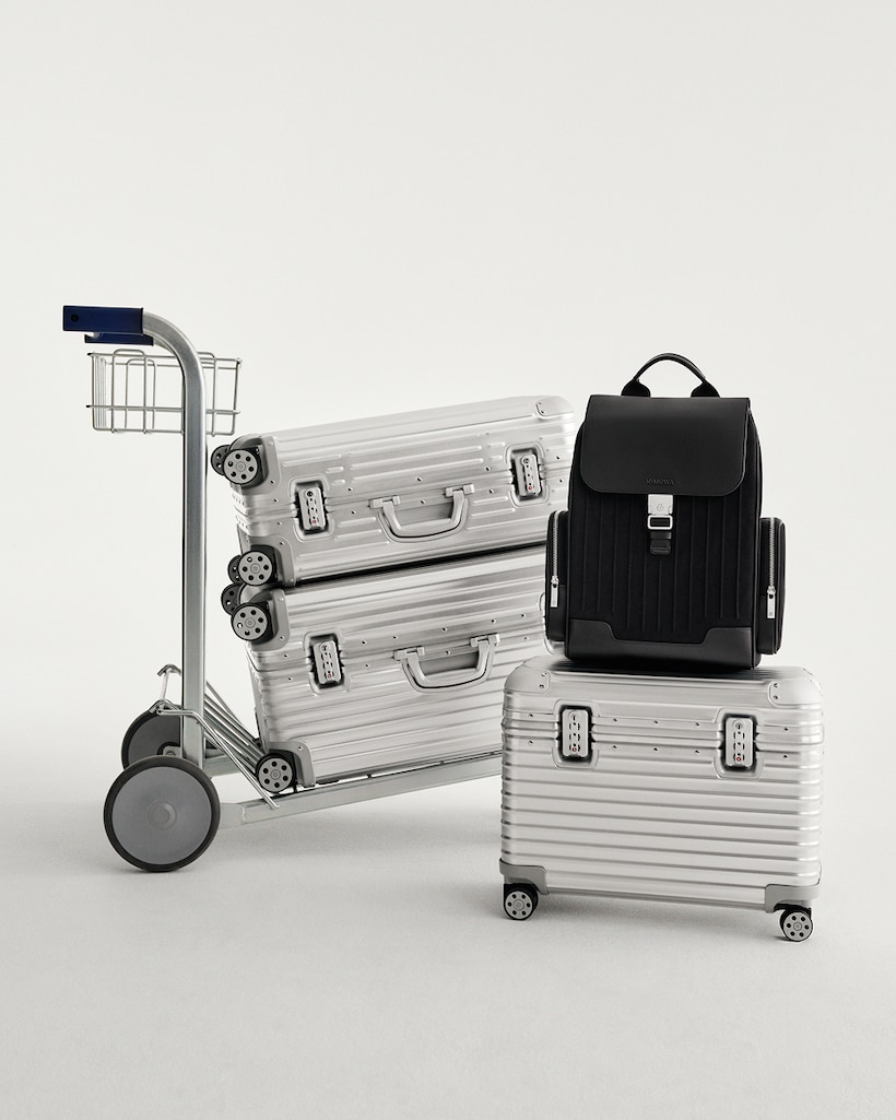 Picture showing RIMOWA products