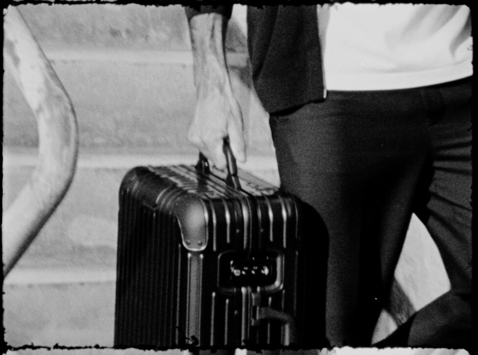 Roger Federer für die RIMOWA Never Still Kampagne
