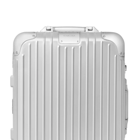 RIMOWA - A carry-on suitcase that can be easily stashed away – the RIMOWA  Original Cabin in Silver.