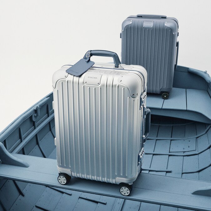 Picture showing RIMOWA products