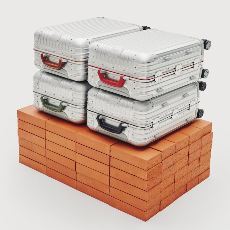 Picture showing RIMOWA products