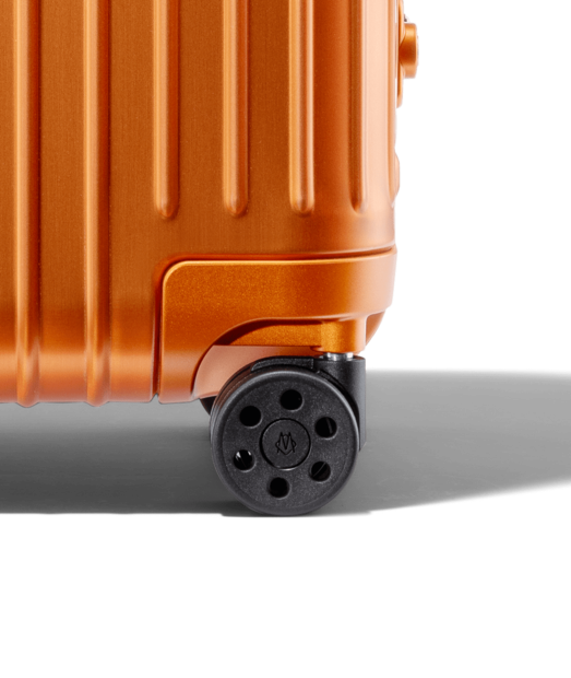 Original Cabin Aluminium CarryOn Suitcase Mars Orange RIMOWA
