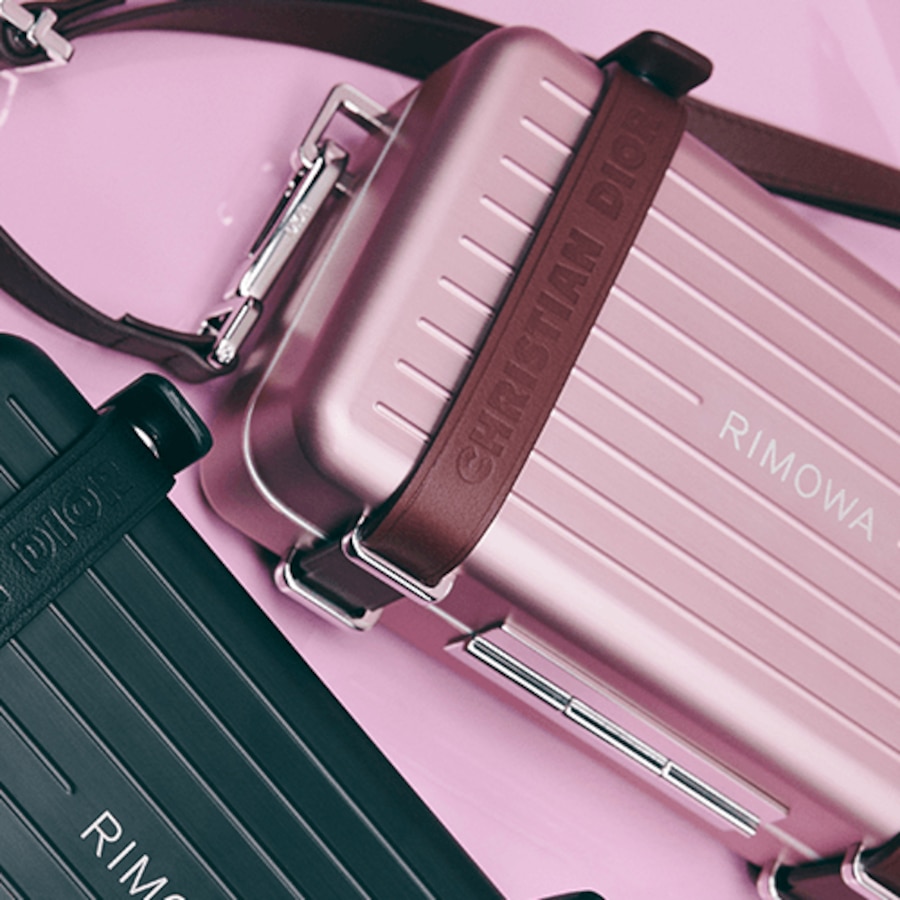 Authentic Dior by Kim Jones x Rimowa cabin size luggage