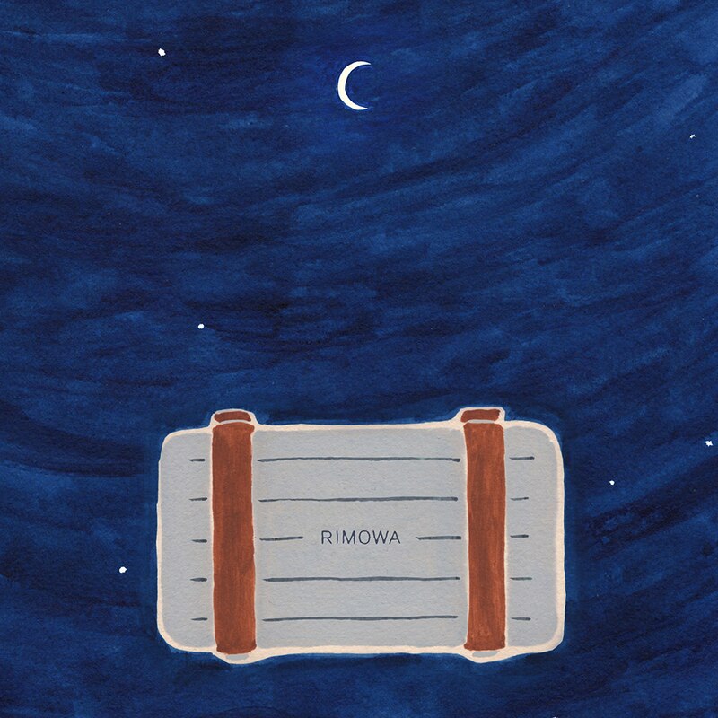 Picture showing RIMOWA products