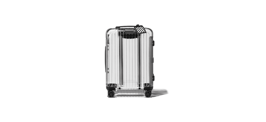 Off-White c/o Virgil Abloh Transparent Carry-on Case in White for