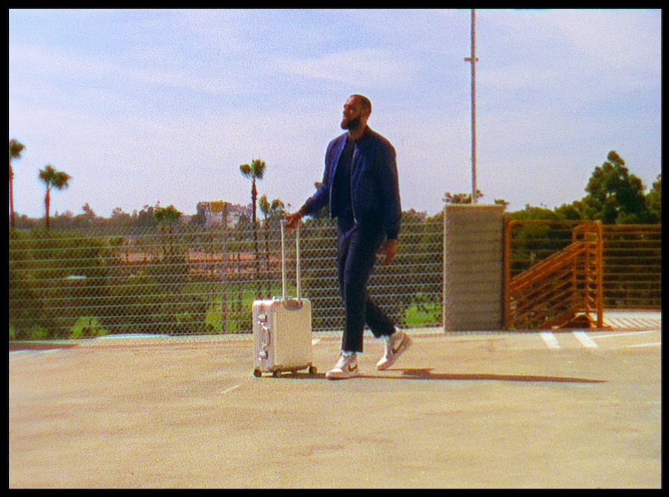 LeBron James für die RIMOWA Never Still Kampagne