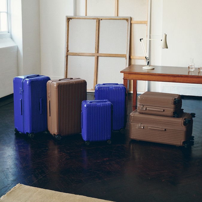 Picture showing RIMOWA products