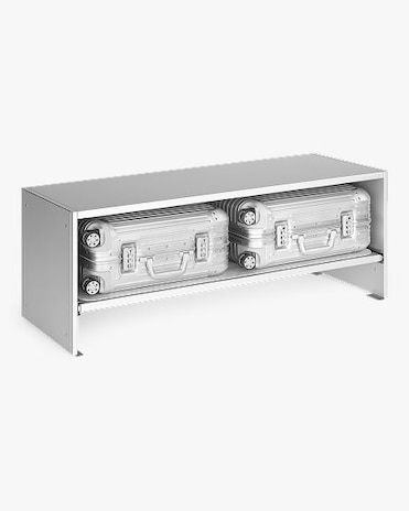 Foto des Aluminiumregals Bench