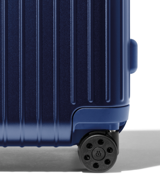 Essential Cabin Lightweight Carry-On Suitcase, Matte Blue