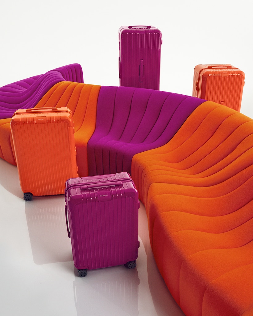 Picture showing RIMOWA products