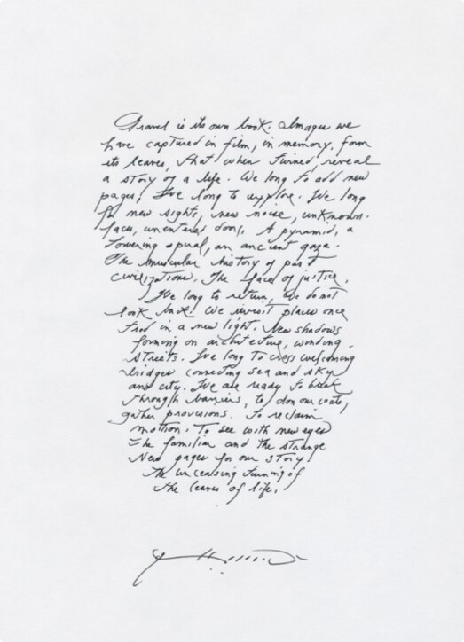 Never Still – Ein Gedicht von Patti Smith