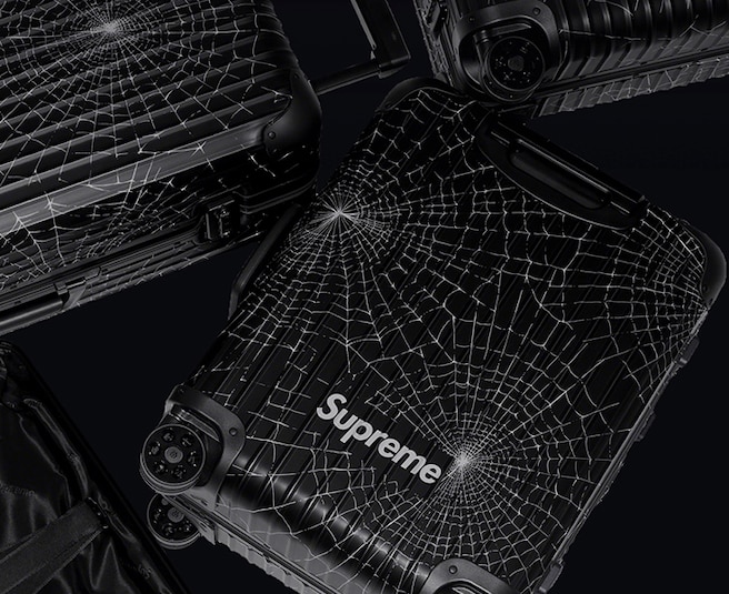 sticker supreme suitcase