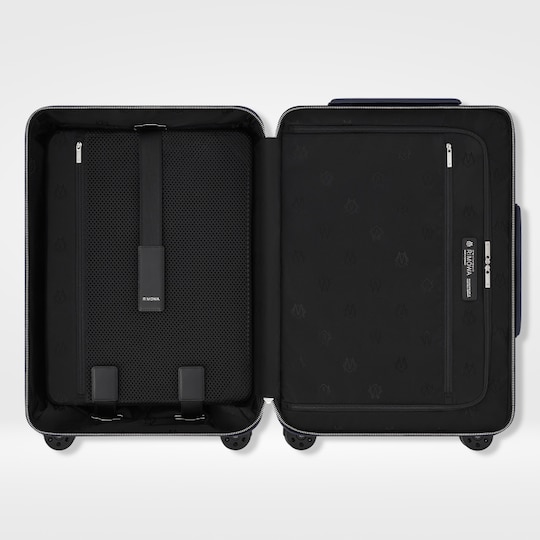 Close-up of Distinct suitcase