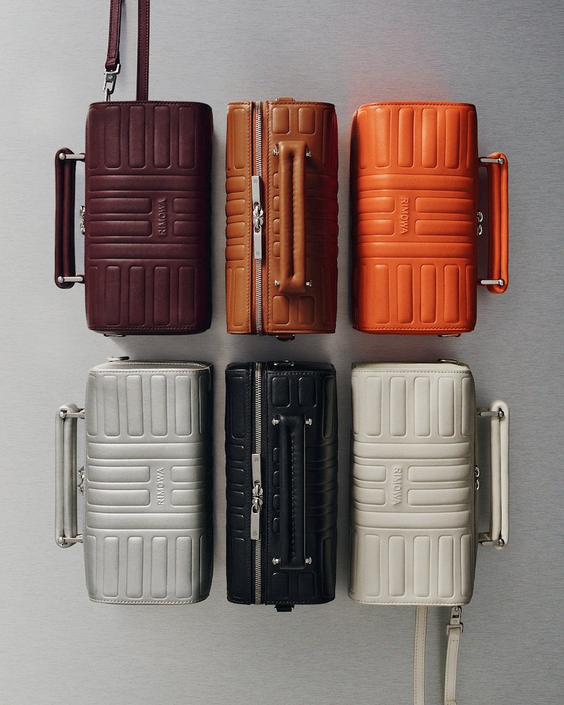 As Bolsas Crossbody Groove da RIMOWA podem ser combinadas com a Mala Classic. Ideal para o viajante moderno.