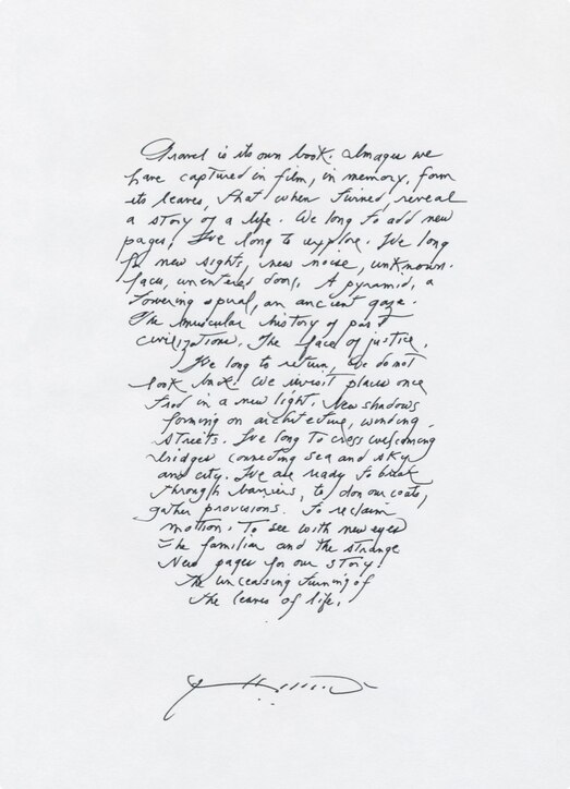 Never Still – Ein Gedicht von Patti Smith