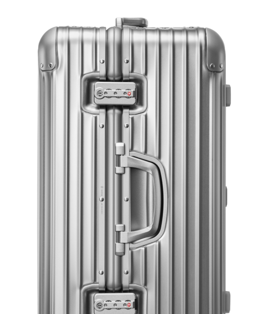 Original Trunk S Aluminum Suitcase | Silver | RIMOWA Original Trunk S Aluminum Suitcase | Silver | RIMOWA