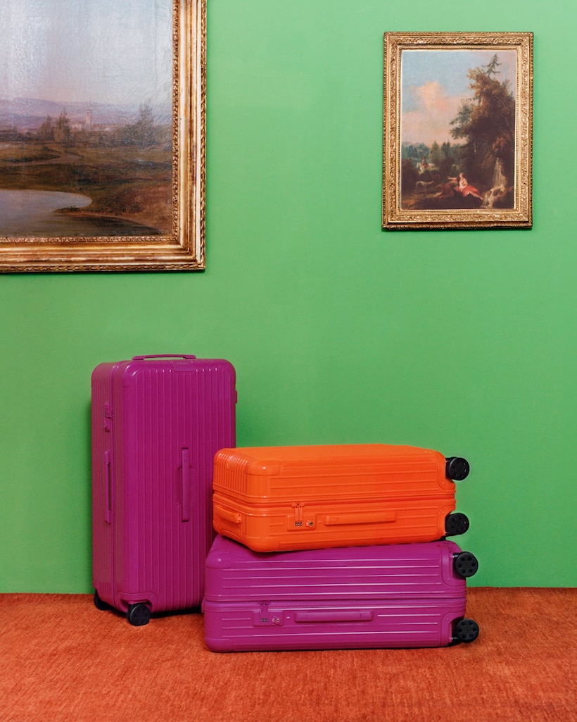 Picture showing RIMOWA products