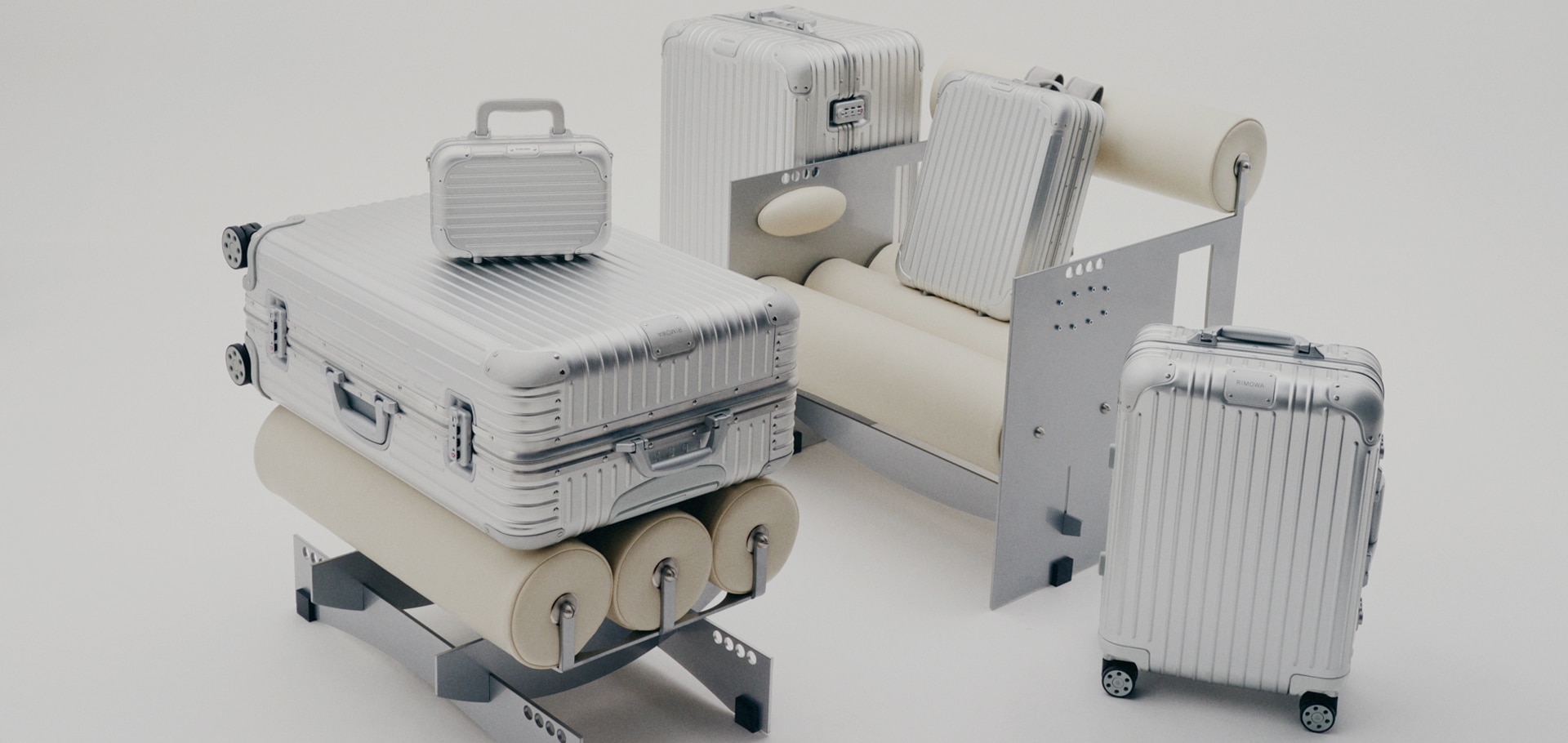 Iconic aluminium grooved pieces, made to last a lifetime