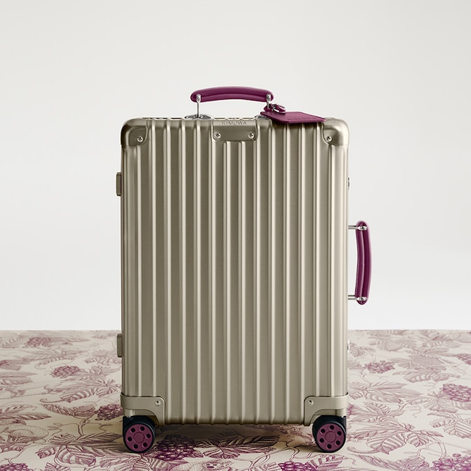 Picture showing RIMOWA products