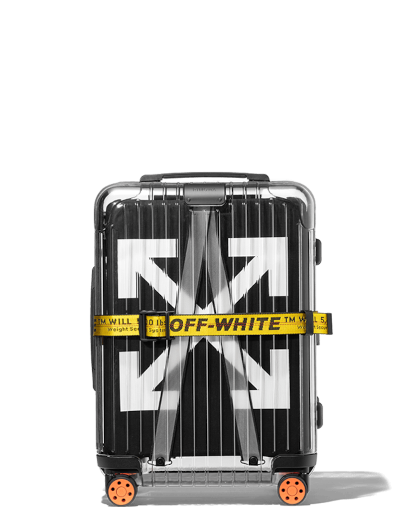 rimowa luggage off white