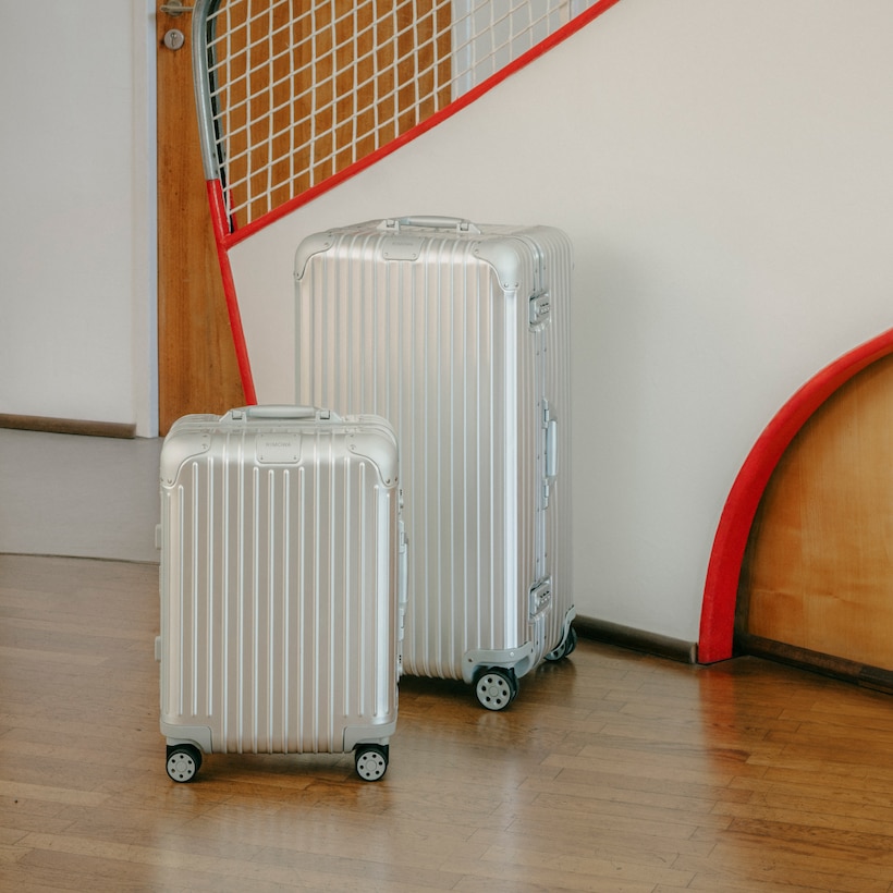 Picture showing RIMOWA products