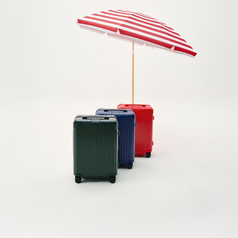 Picture showing RIMOWA products