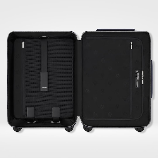 Close-up of Distinct suitcase