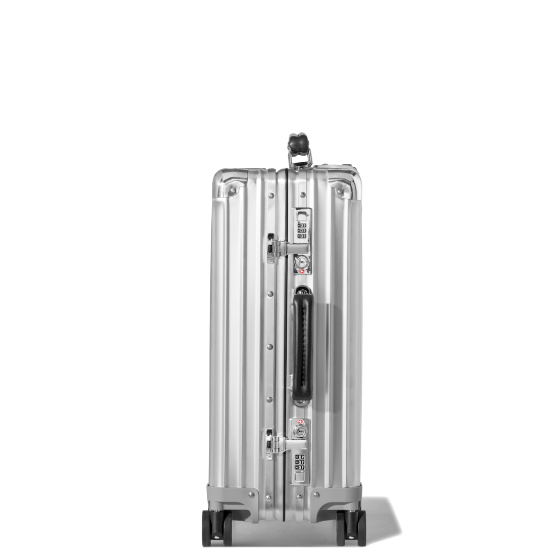 Classic Cabin S Aluminum Small Carry-On Suitcase, Silver