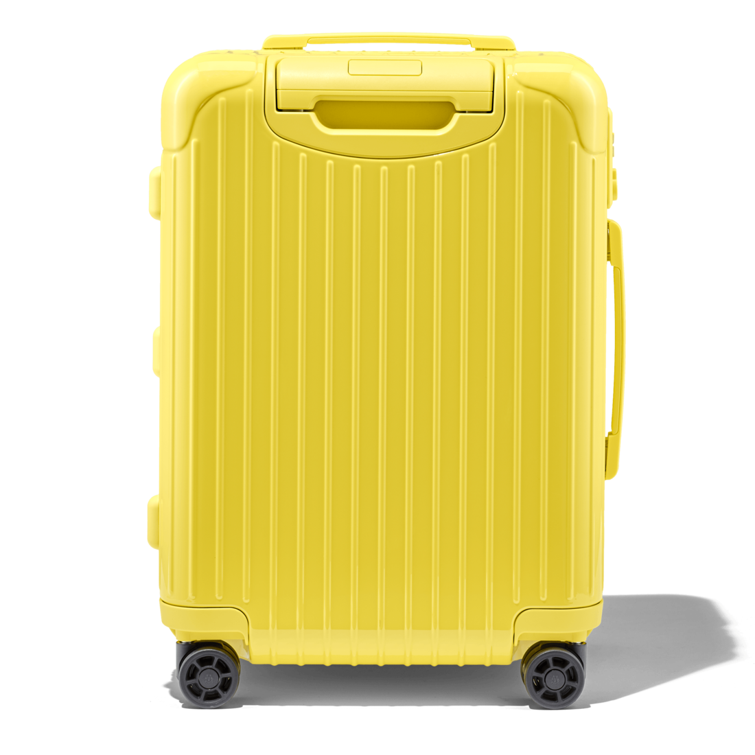carry on luggage yellow