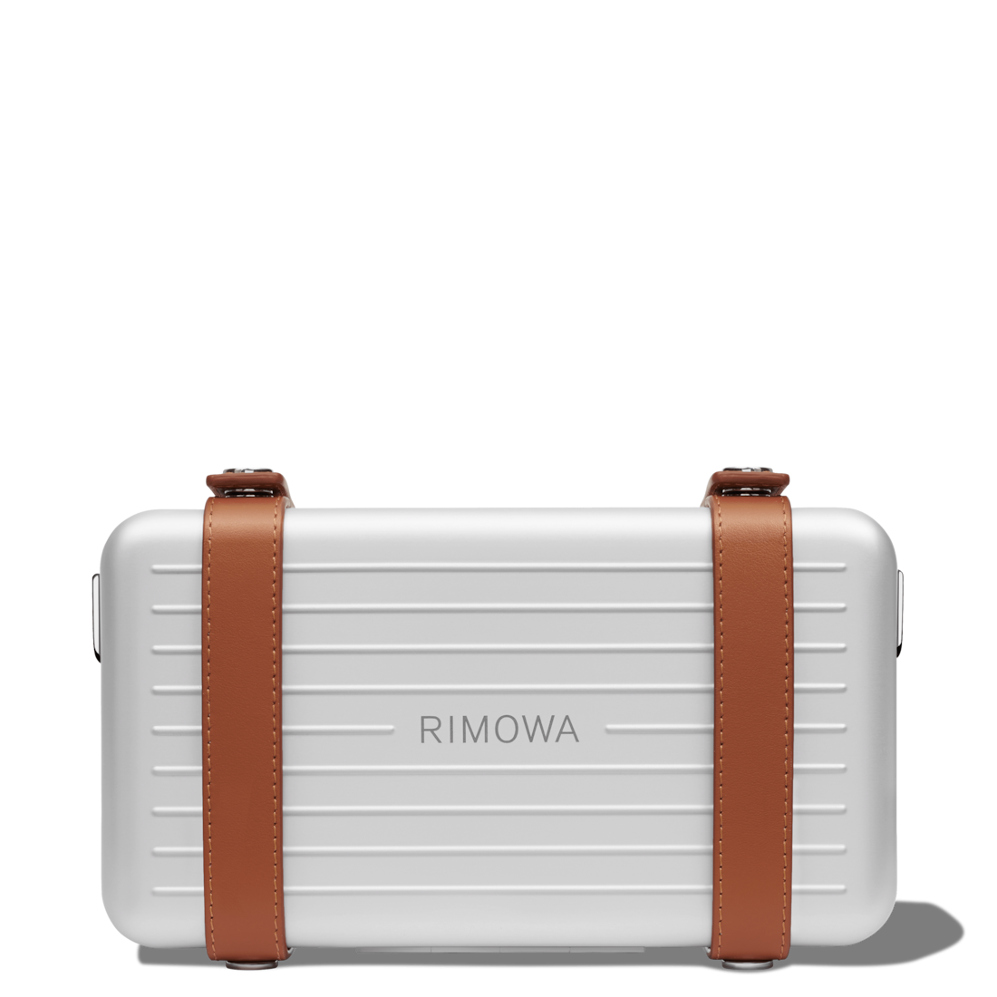 Rimowa Aluminum Cross-body Bag In Silver