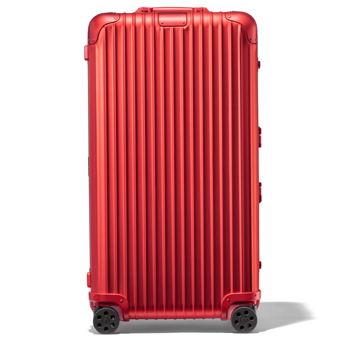 rimowa red trunk