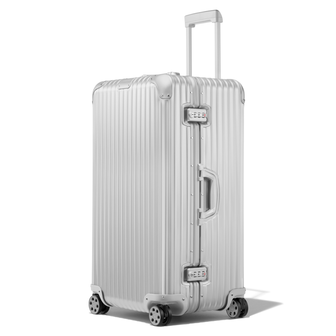 Original Trunk Plus Large Aluminium Suitcase | Silver | RIMOWA