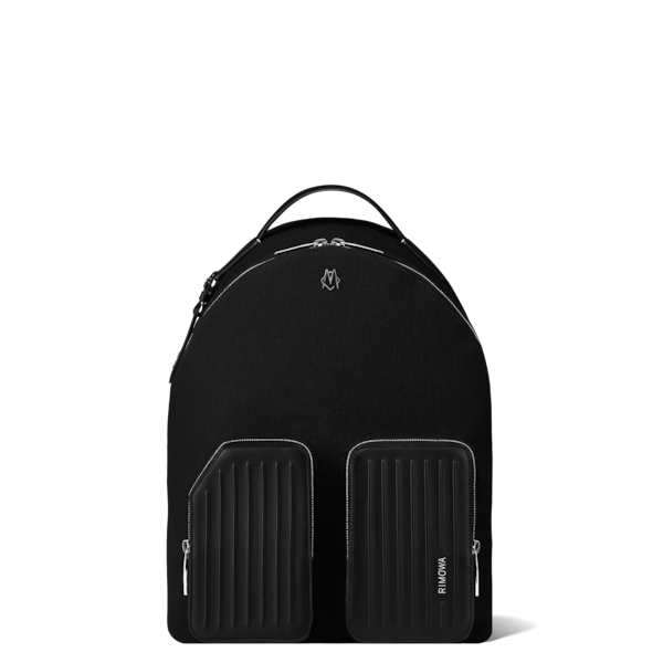 Backpack Large in Leather \u0026 Canvas 