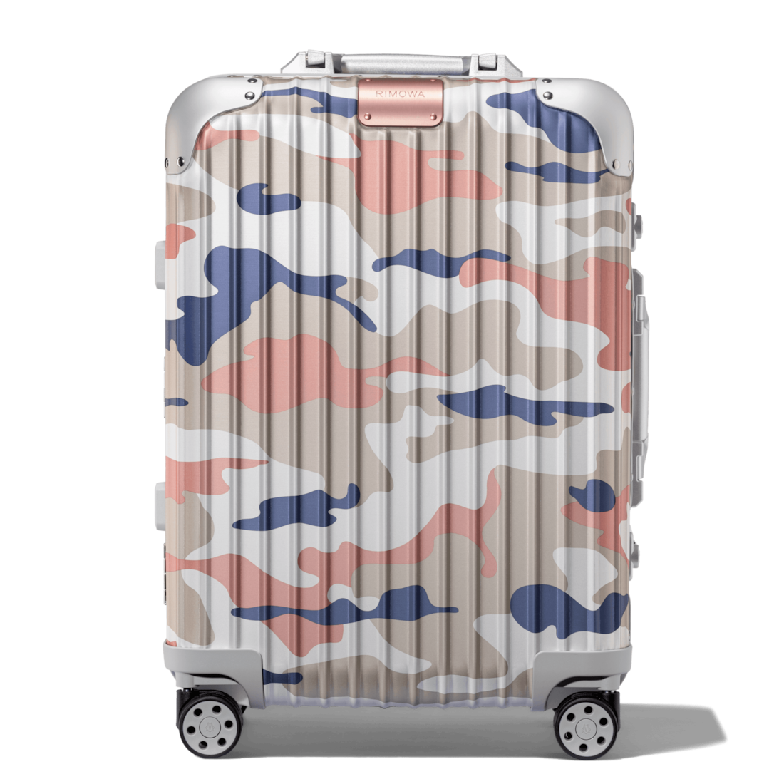 rimowa pink luggage