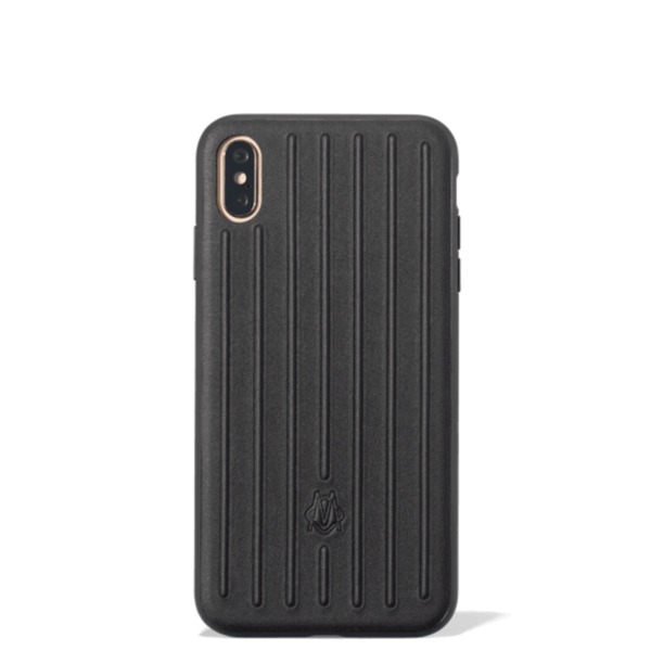 Leather Black Case for iPhone XS Max