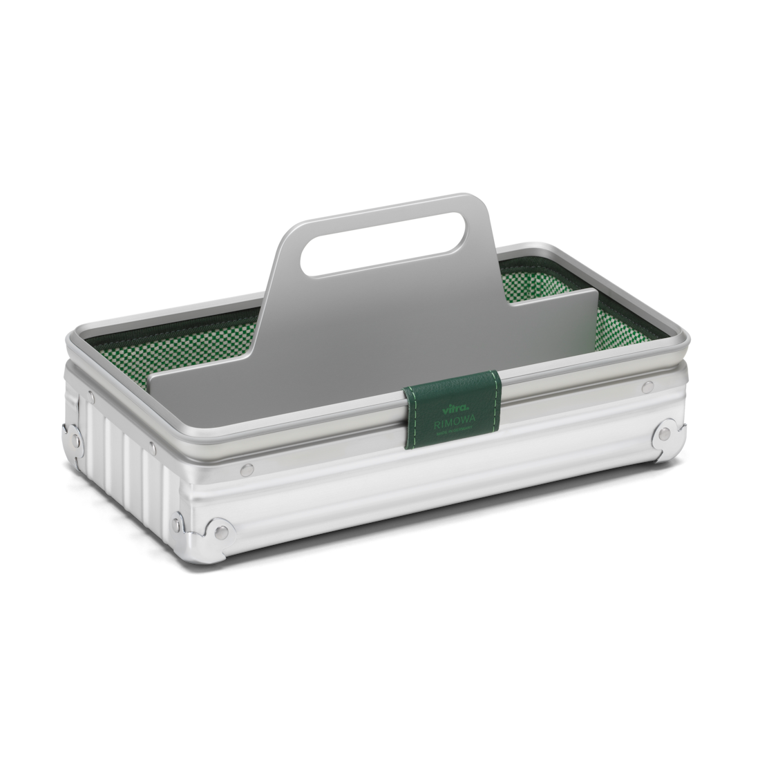 Aluminium Toolbox - Silver & Emerald | RIMOWA Vitra